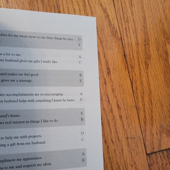 Five Love Languages Paperback By Gary Chapman Book Counseling Retreat Self Help - Picture 3 of 4